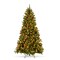 Best Choice Products Pre-Lit Pre-Decorated Holiday Spruce Christmas Tree w/ Tips, Lights, Metal Base